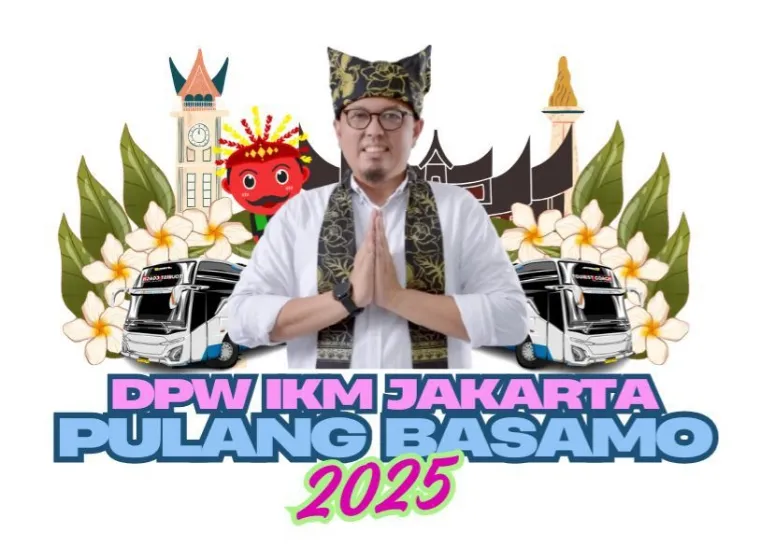 Flyer Pulang Basamo 2025 DPW IKM Jakarta. IST