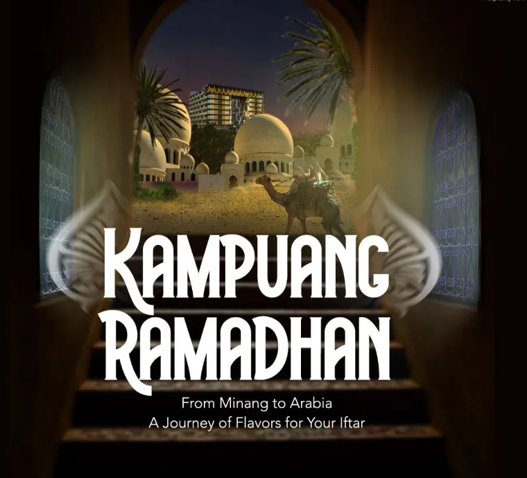 Flyer Kampuang Ramadhan Hotel Santika Premiere Padang. IST