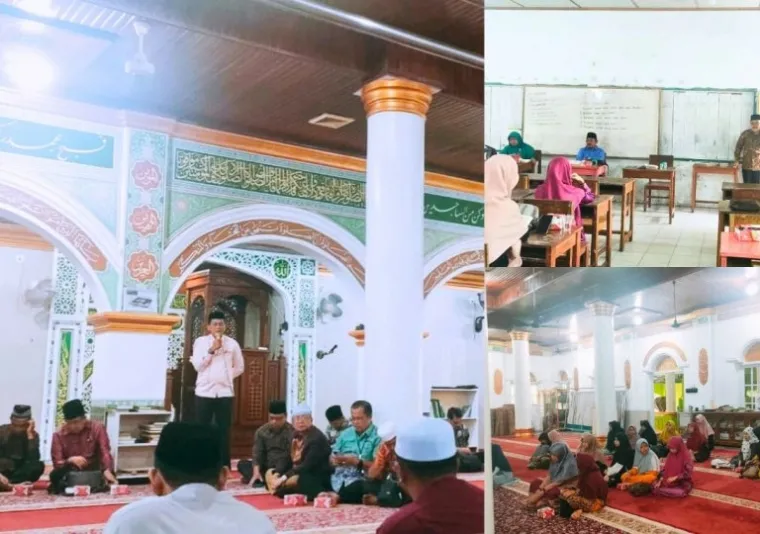 Asisten II Setko Pariaman, Elfis Candra buka TC para  Kafilah di Masjid Raya Badano kecamatan Pariaman Timur Kota Pariaman, Sabtu (8/2/2025). IST