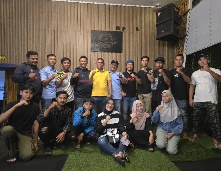 Muscab Kick Boxing Indonesia (KBI) Kabupaten Padangpariaman menetapkan Topik Hidayat jadi ketua yang baru, Sabtu, (22/3/2025). IST