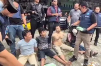 BNNP Sumbar Tangkap Empat Kurir Bawa Sabu 7 Kg di Payakumbuh
