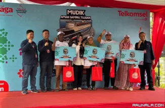 Program Mudik Hepi Telkomsel Poin   Berangkatkan 1.100 Pemudik ke Kampung Halaman