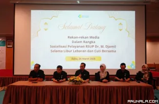 RSUP Dr. M. Djamil Siagakan Pelayanan Kesehatan selama Libur Lebaran dan Cuti Bersama