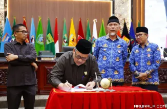 Sumbar Kini Miliki RTRW yang Baru, Disahkan dalam Rapat Paripurna DPRD