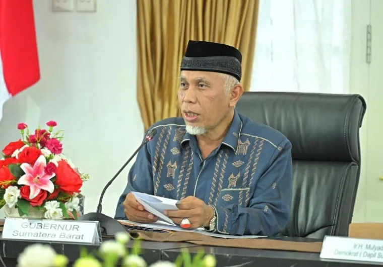 Gubernur Sumbar Mahyeldi Ansharullah. IST