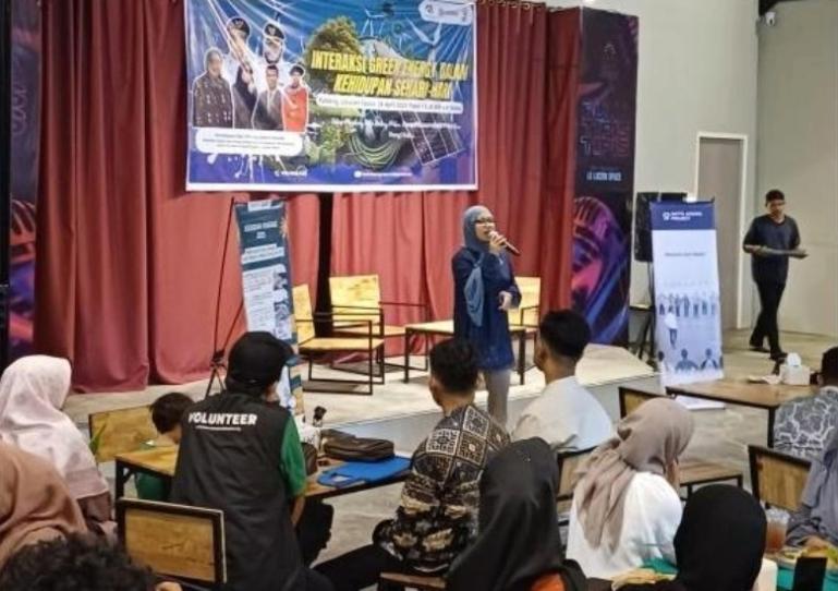 Acara halal bi halal yang diadakan kolaborasi Hatta Aksara Project dan MOSAIC di Lelucon Space, Sawahan, Kota Padang, Sabtu  (26/4/2025). IST