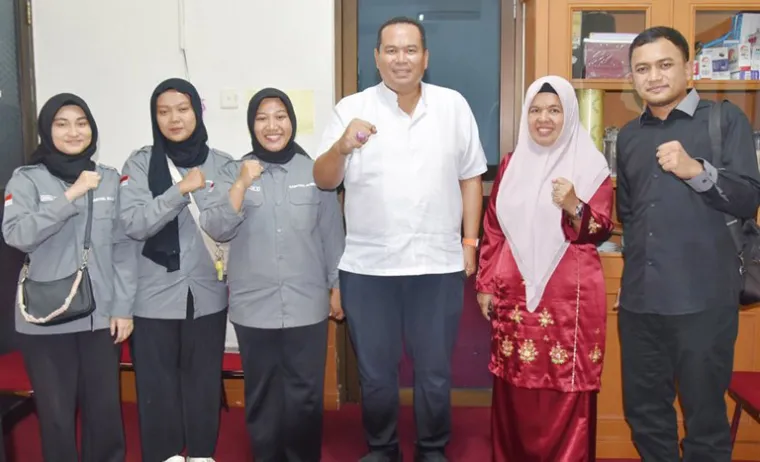 Wako Pariaman, Yota Balad terima kunjungan BGN dan Kepala SPPG Kecamatan Pariaman Tengah, Rabu sore (5/3/2025). IST