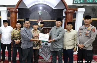 Ketuai TSR 2 Kota Pariaman, Wawako Kunjungi Masjid An Nur, Desa Ampalu