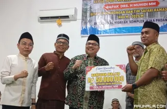 Muhidi Ajak Jamaah Masjid Al Hidayah Berpikir Positif