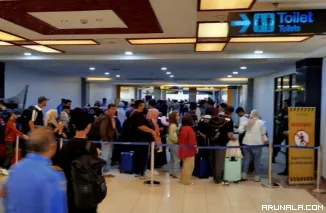 Pengelola BIM Sebut Belum Ada Kendala Penerbangan Saat Erupsi Marapi