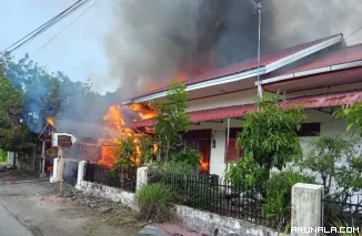 Rumah ASN Pemprov Sumbar Terbakar, Kerugian Ditaksir Capai Rp1 Miliar