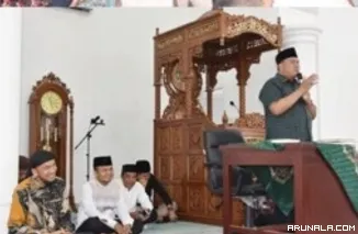 Tabligh Akbar Bersama Anggota DPD RI, Wako Pariaman Tetap Harapkan Dukungan Masyarakat
