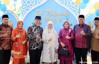 Wako dan Wawako Pariaman Kunjungi Gubernur Saat  Open House