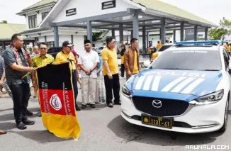Wako Yota Balad Sambut Kedatangan Perantau IKNAMAS Saat Pulang Basamo