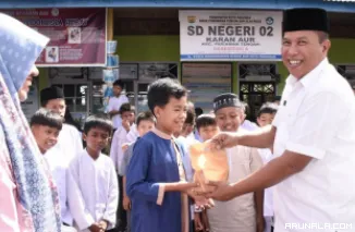 Wawako Mulyadi Tinjau Pelaksanaan MBG di SDN 02 Karan Aur dan SMAN 1 Pariaman