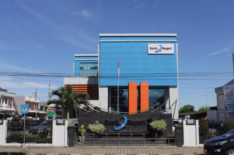 Kantor Pusat Bank Nagari Jalan Pemuda No 21 Kota Padang. IST
