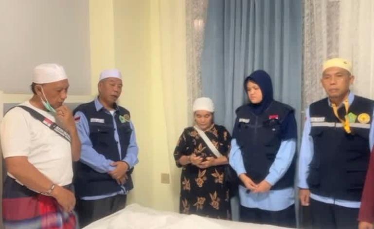 Salah satu jamaah calon haji asal Embarkasi Padang yang wafat di Tanah Suci, Rabu (14/5/ 2025). IST