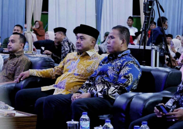 Wakil Wali Kota Pariaman, Mulyadi hadiri pengukuhan ketua terpilih PKDP Kecamatan Rimbo Bujang periode 2025-2030, di Kecamatan Rimbo Bujang, Kabupaten Tebo Jambi, Sabtu malam (3/5/2025). IST