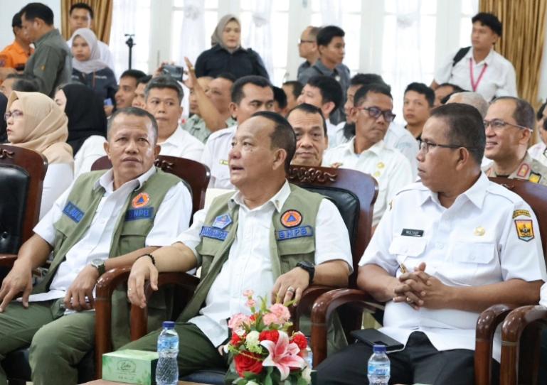 Wakil Wali Kota Pariaman, Mulyadi hadiri rakor penanggulangan bencana bersama BNPB di Padang, Rabu (7/5/2025). IST
