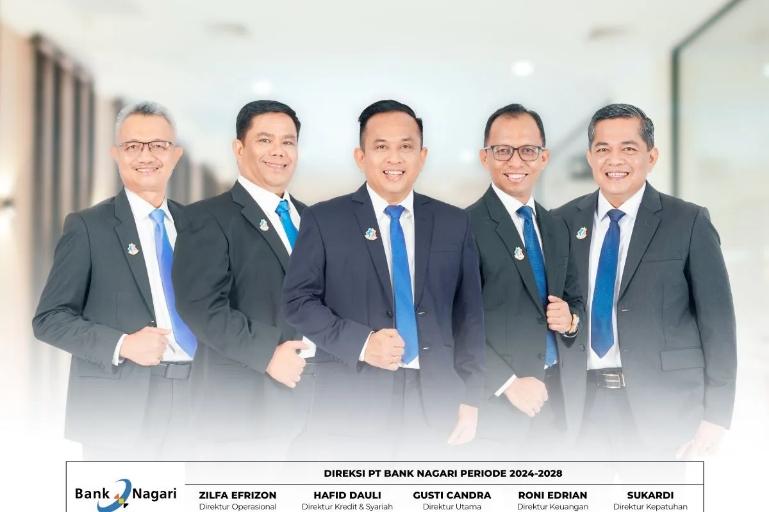 Direksi Bank Nagari. IST