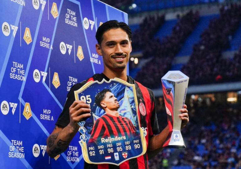 Tijjani Reijnders, gelandang dari AC Milan resmi bergabung ke klub Manchester City. IST