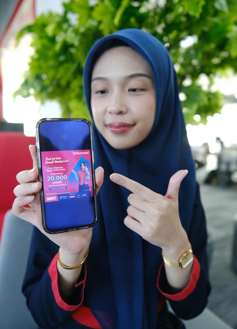Program spesial Surprise Deal Nelpon kini dihadirkan kembali oleh Telkomsel untuk pelanggan setianya. IST