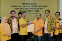 Bupati Solsel Calonkan Diri jadi Ketua DPD I Partai Golkar Sumbar