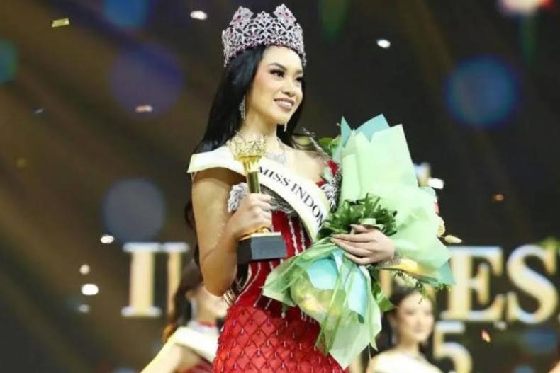 Audrey Bianca Callista resmi dinobatkan sebagai pemenang Miss Indonesia 2025, Rabu malam (9/7/2025). IST