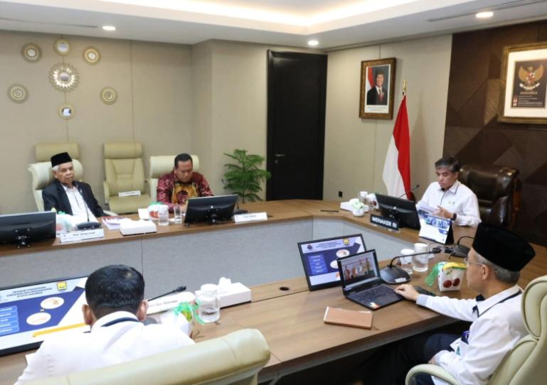 Wali Kota Pariaman, Yota Balad saat menemui Menaker) RI, Yassierli, Rabu (9/7/2025).  IST