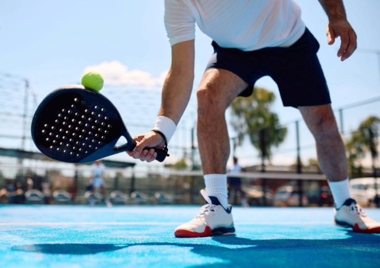 Ilustrasi permainan padel yang sedang trend di Indonesia. IST