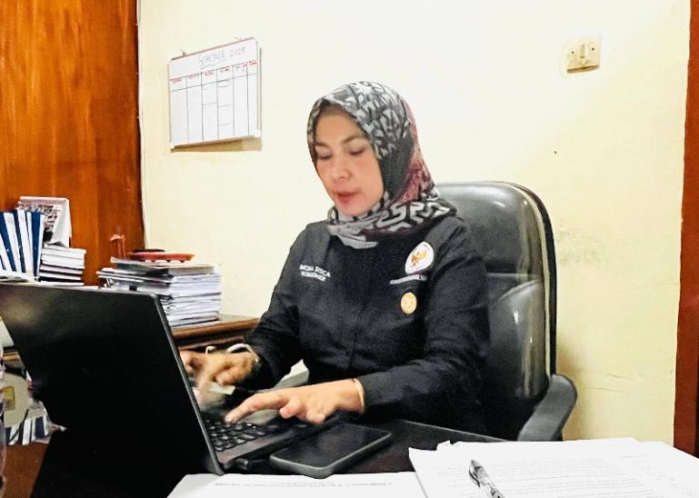 Ketua Monev KI Sumbar 2025, Mona Sisca. IST