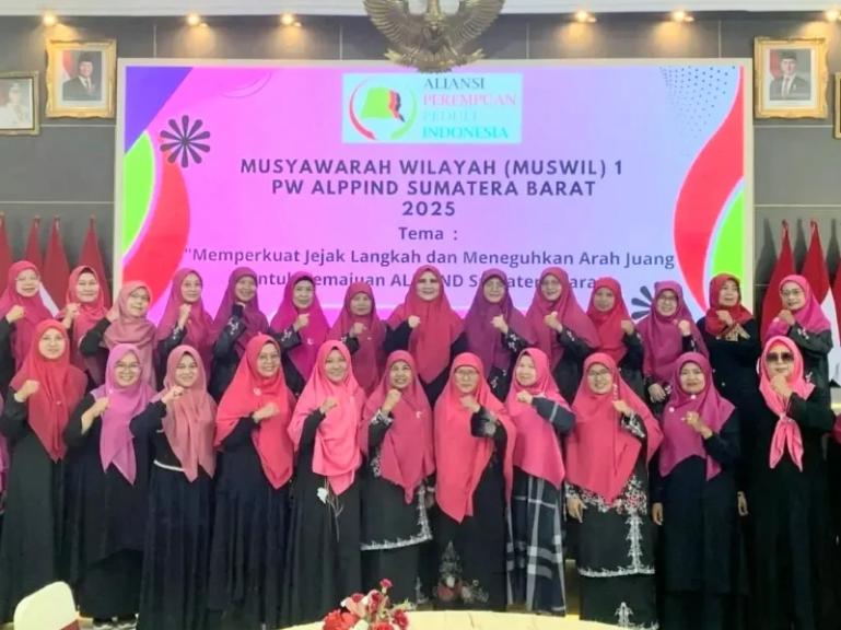 Pelaksanaan muswil 1 ALPPIND Sumbar di di Auditorium Gubernuran, Minggu (20/7/2025). IST