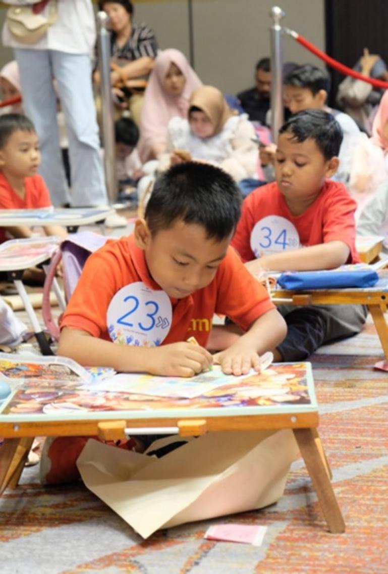 Lomba mewarnai akan menyemarakkan  