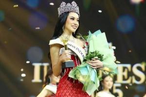 Berhasil Sisihkan 37 finalis Audrey Bianca Callista Dinobatkan Miss Indonesia 2025