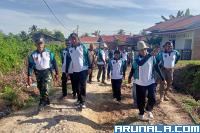 Kampung Jua Nagari Nan XX Bangun Drainase 180 Meter Secara Swadaya Masyarakat