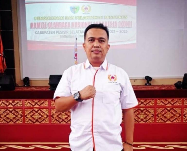 Ketua Pengcab PERKEMI Pessel, Rega Desfinal. IST