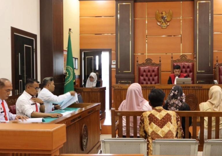 Suasana jalan sidang tipiring pelanggar Perda yang di Pengadilan Negeri Padang, Jumat (1/8/2025).  IST