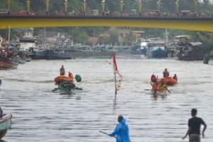50 Peserta Ambil Bagian, Lomba  Selaju Sampan Seberang Palinggam Kembali Dihidupkan