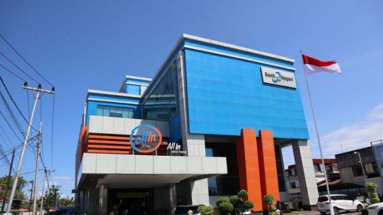 Kantor Pusat Bank Nagari Jalan Pemuda No 21 Kota Padang. IST