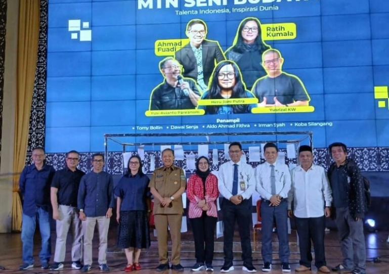 Kemenbud RI melalui Ditjen PPPK menggelar kegiatan Manajemen Talenta Nasional (MTN) Seni Budaya di Sumbar, Senin (8/9/2025). IST