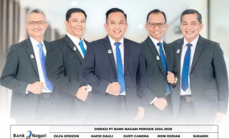 Direksi Bank Nagari. IST