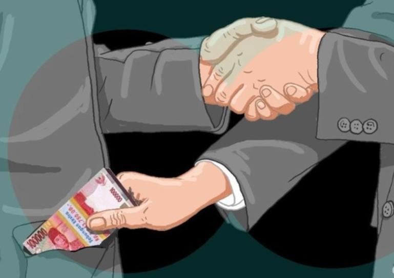 Ilustarasi praktik korupsi. IST Ilustarasi praktik korupsi. IST