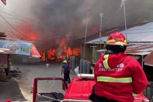 Dua Kejadian Kebakaran di Padang, 20 Rumah Hangus Terbakar