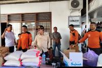Pemprov Sumbar Salurkan 317 Kg Beras untuk Dapur Umum Korban Kebakaran Pasa Gadang