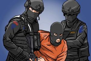 Tiga Terduga Teroris Jaringan ISIS Ditangkap Densus 88 di Sumbar