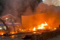 Kebakaran di Batang Arau, Monumen Kapal Ludes Terbakar