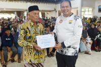 9.112 Penerima Manfaat se Kota Pariaman Terima BLTS Kesra Kemensos RI