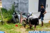 Galang Donasi, Sejumlah Komunitas Buat Sumur Bor Bagi Warga Terdampak Bencana di Padang