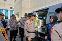 Polda Sumbar Dapat Tambahan Ambulans Operasional dari Polda Bengkulu