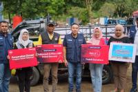 Telkomsel Kembali Salurkan Bantuan CSR dan Posko Layanan di Padang
